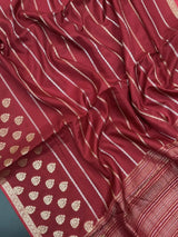Contemporary Classic Viscose Silk Saree-(SS Alia Zarkan&nbsp)