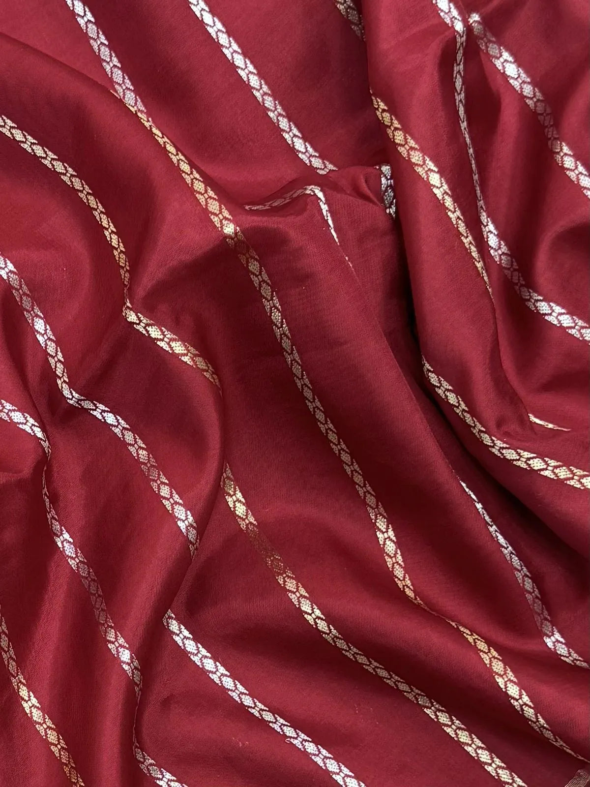Contemporary Classic Viscose Silk Saree-(SS Alia Zarkan)