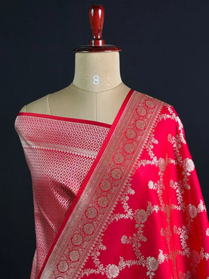 ST Antique Brocade Semi Katan Silk Saree