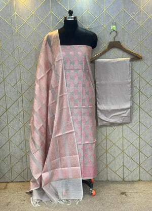 Crown of Kashi – Exclusive Banarasi Silk Dress