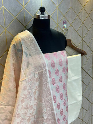 Crown of Kashi – Exclusive Banarasi Silk Dress