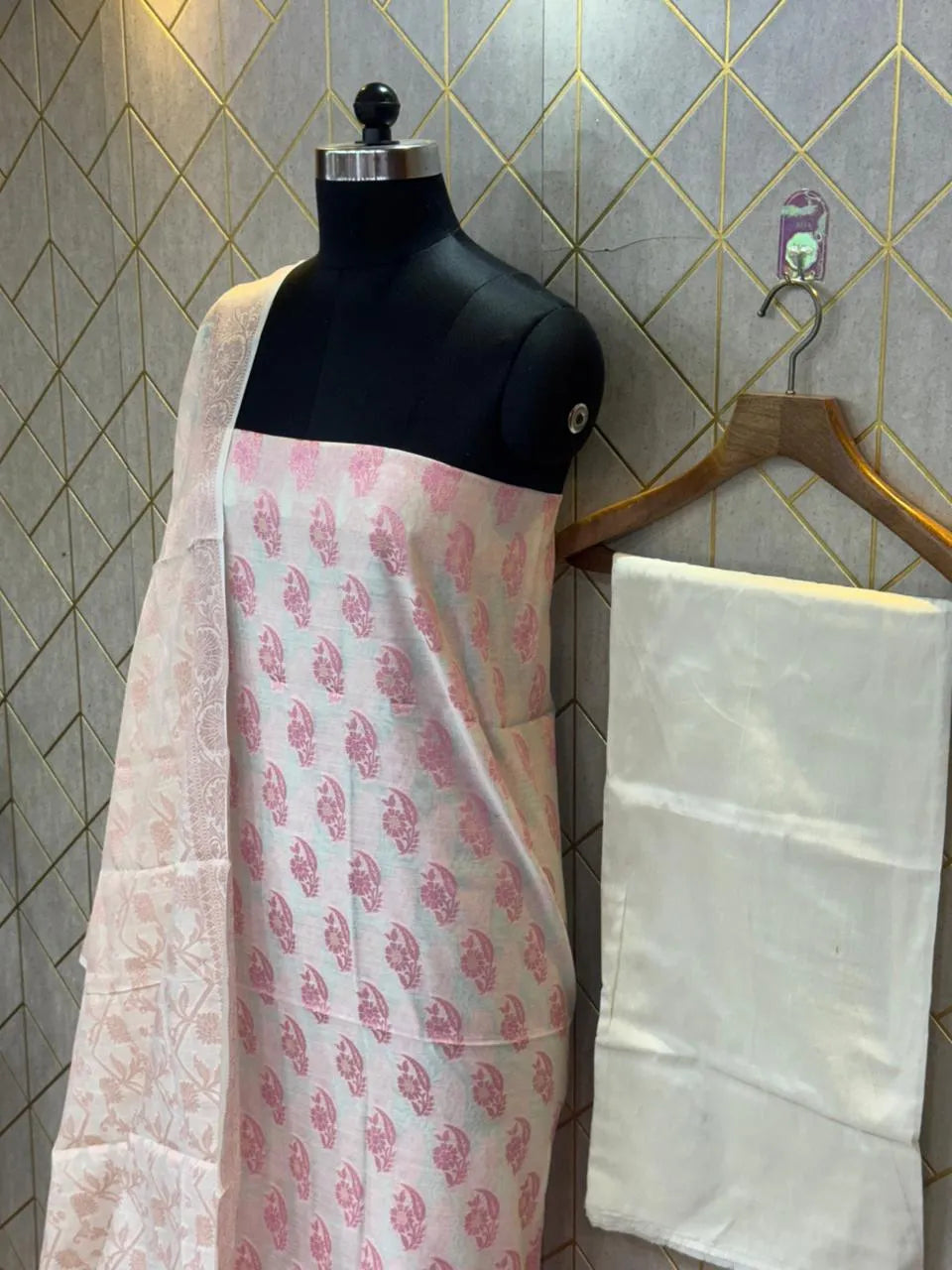 Crown of Kashi – Exclusive Banarasi Silk Dress