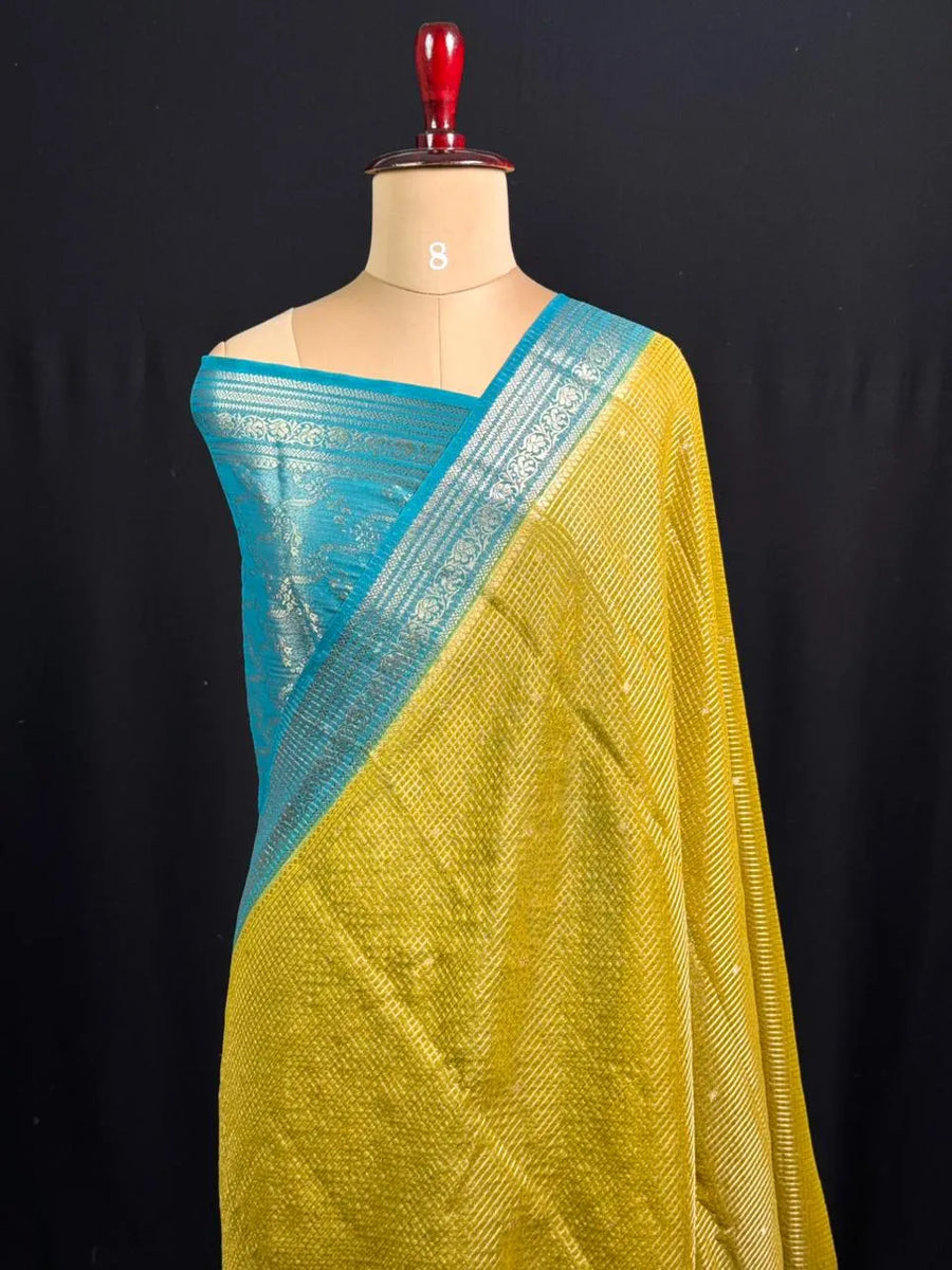 Semi Georgette Silk Saree for Women
