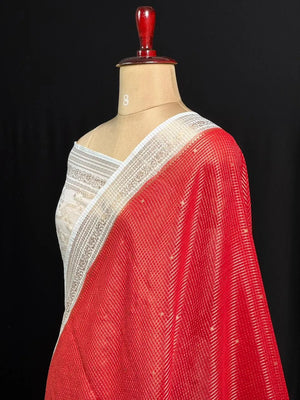 Semi Georgette Silk Saree for Women