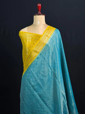 Semi Georgette Silk Saree for Women