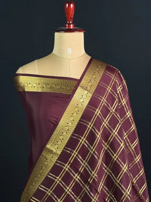 Royal Zari Checks Saree