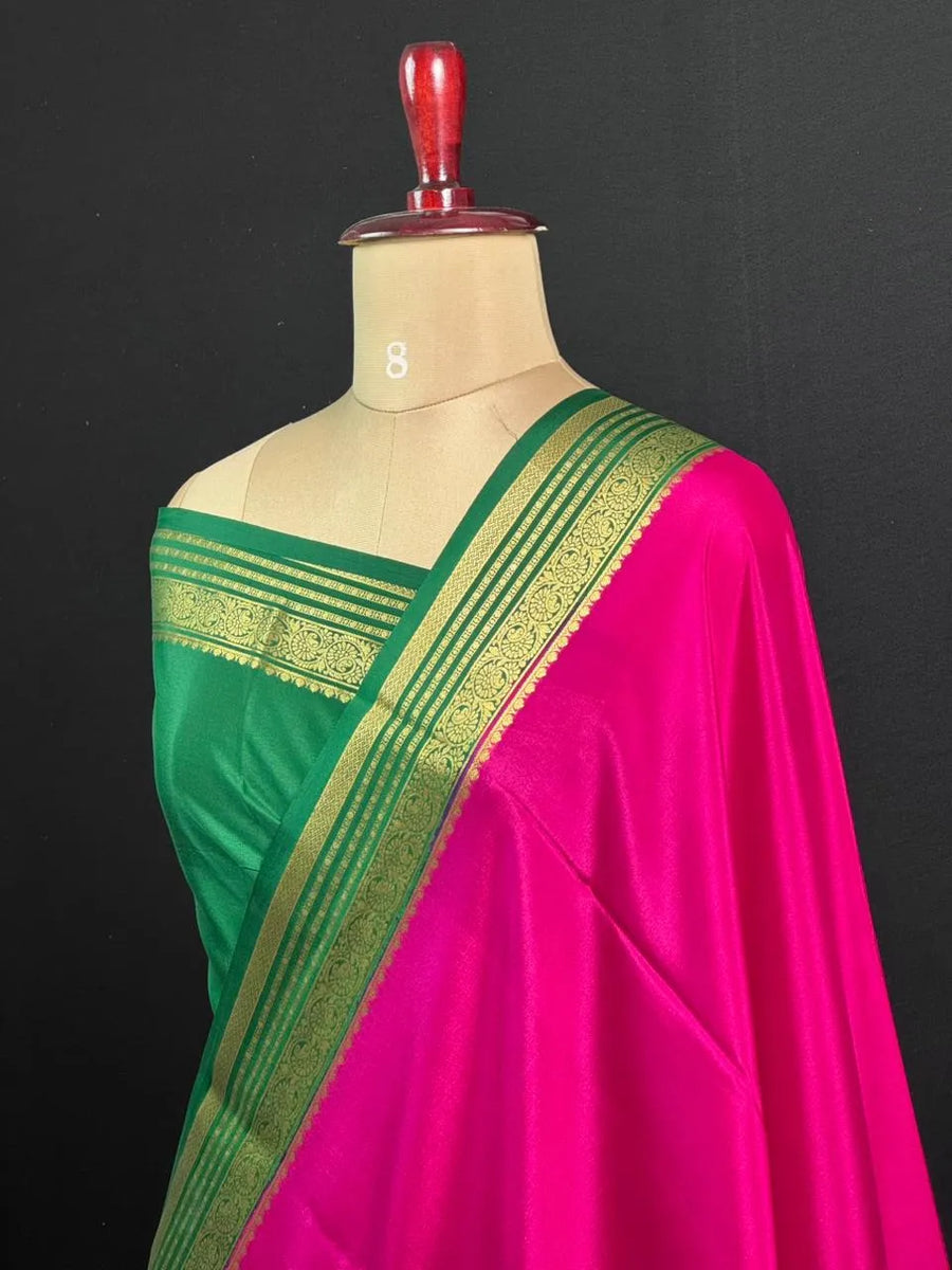 Evergreen Elegance in Mysore Silk
