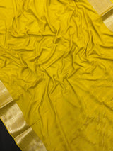 Classic Beauty in Semi Mysore Crepe- Sanchi Kritika Crepe