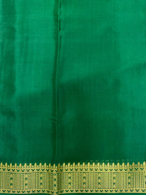 Authentic Pure Mysore Silk Chex Saree for Festive Elegance-(Sangeetha Chex CNT)