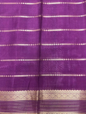 Scarlet Charm – Semi Mysore Crepe Saree with Stylish Printed Design (Scarlet Print)