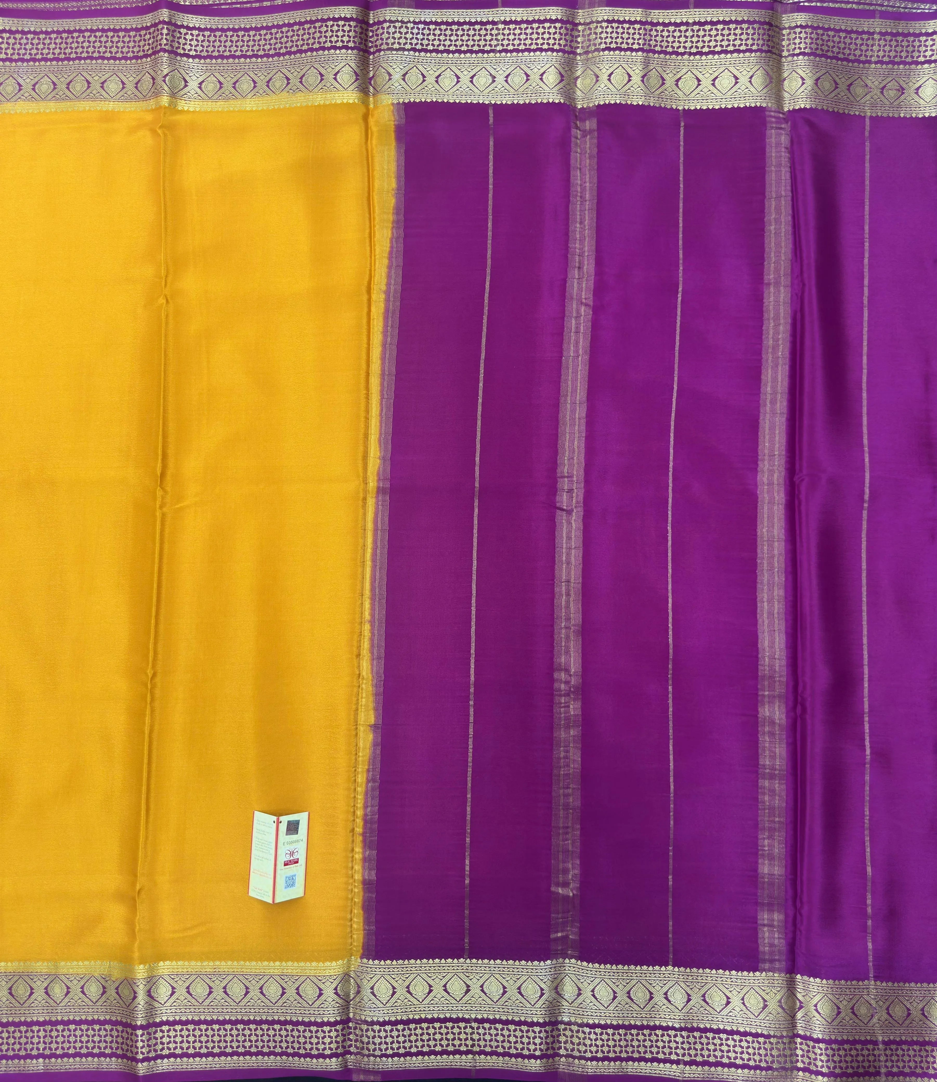 Grace of Karnataka – Pure Mysore Silk Saree (Seema PP Cont)
