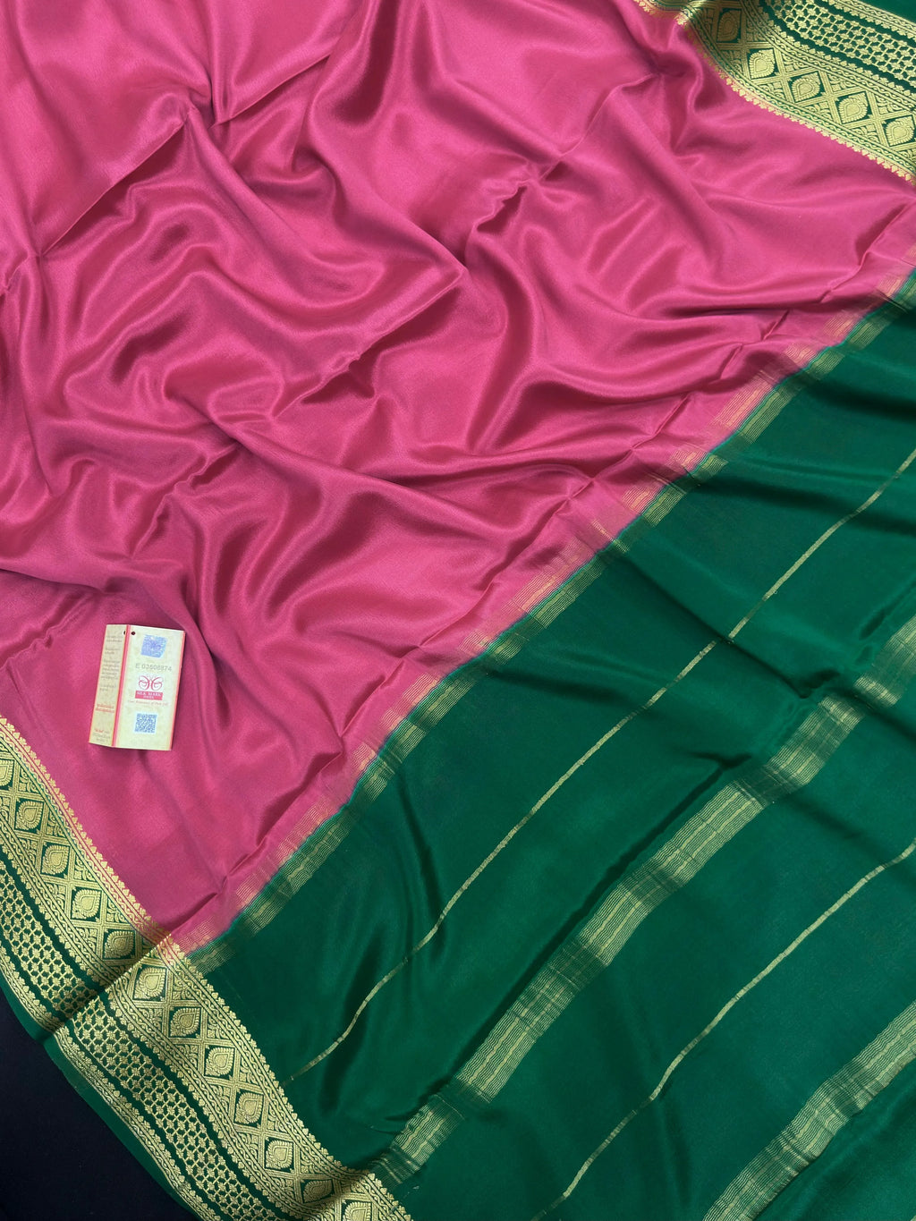Grace of Karnataka – Pure Mysore Silk Saree (Seema PP Cont)