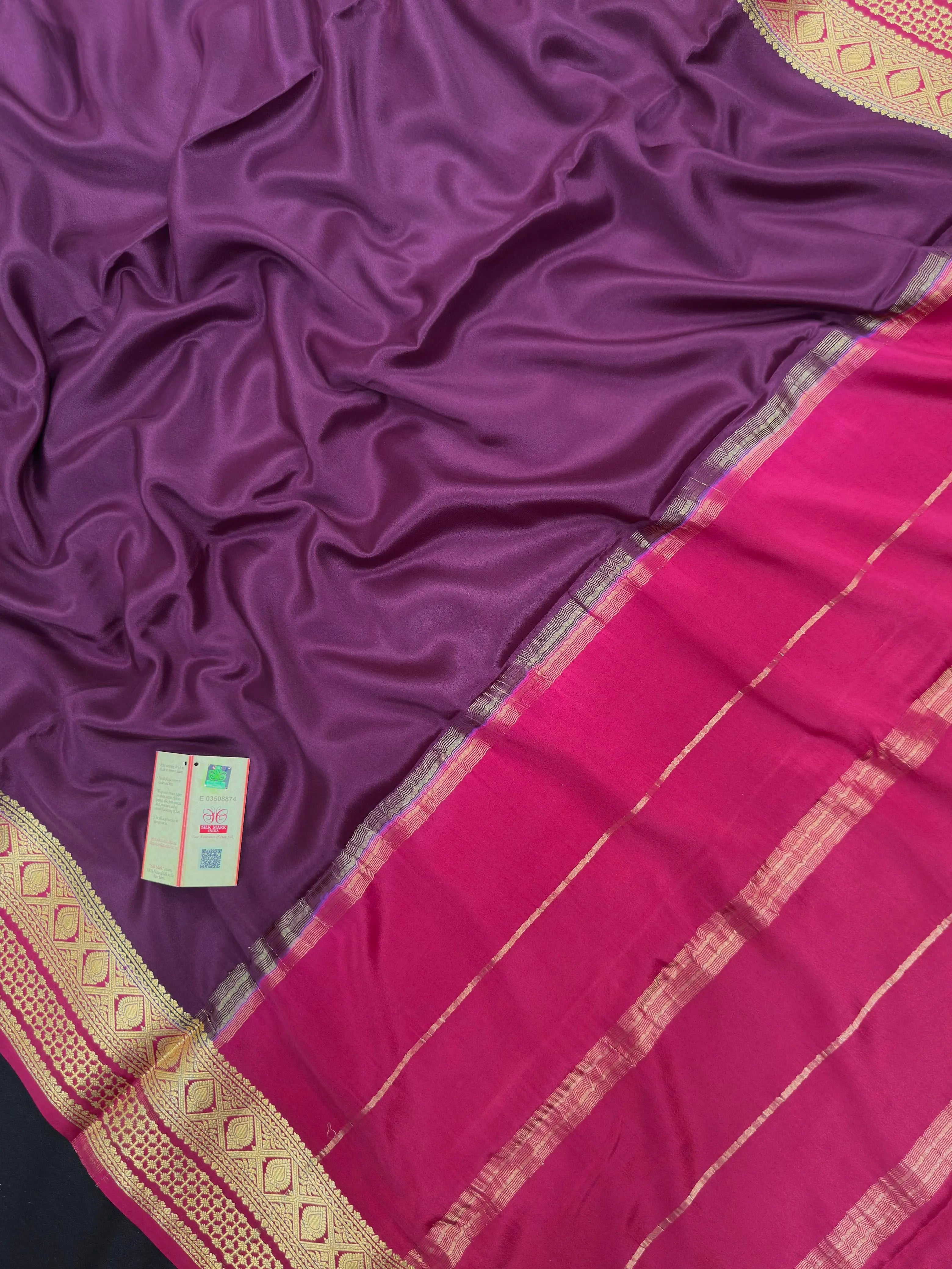 Grace of Karnataka – Pure Mysore Silk Saree (Seema PP Cont)