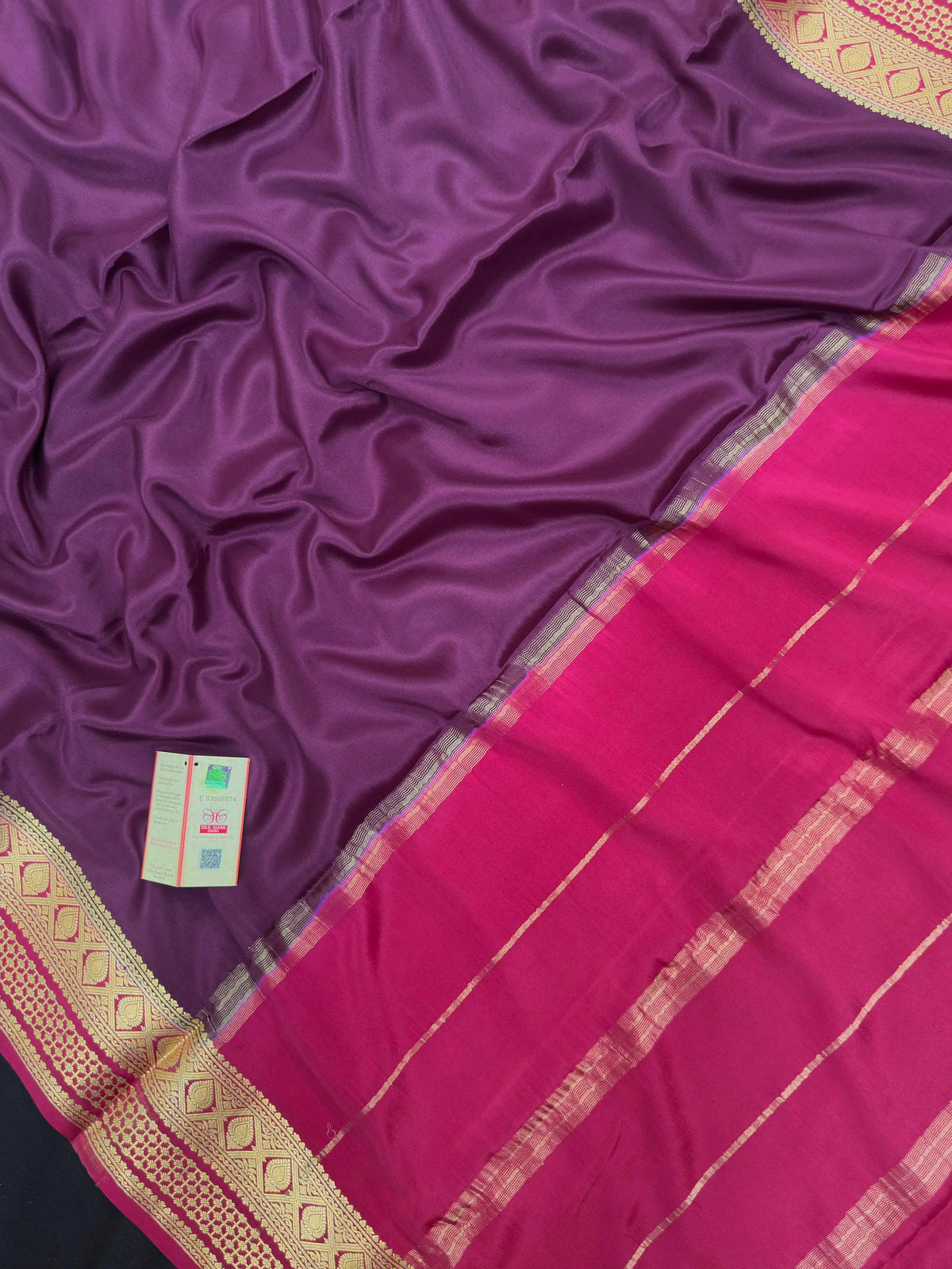 Grace of Karnataka – Pure Mysore Silk Saree (Seema PP Cont)