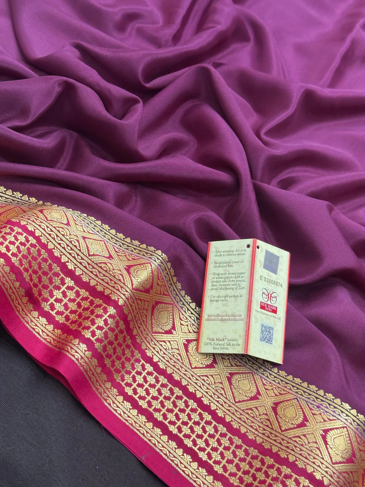 Grace of Karnataka – Pure Mysore Silk Saree (Seema PP Cont)