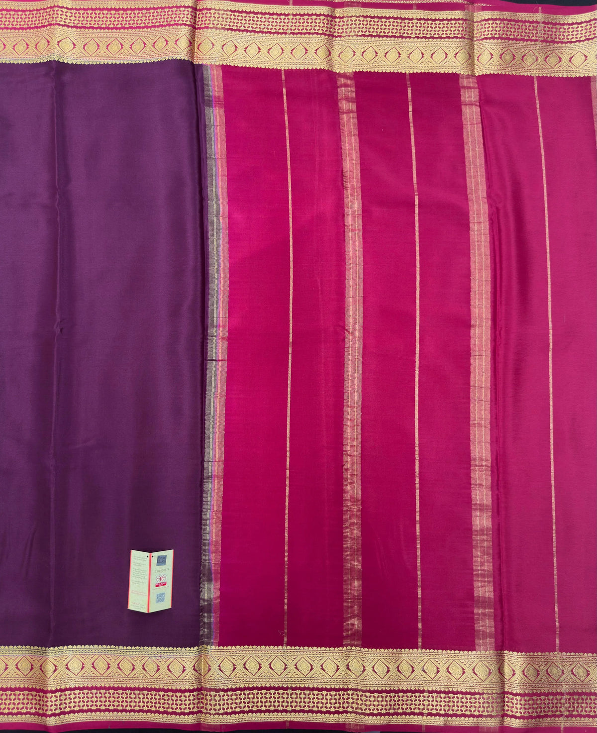 Grace of Karnataka – Pure Mysore Silk Saree (Seema PP Cont)
