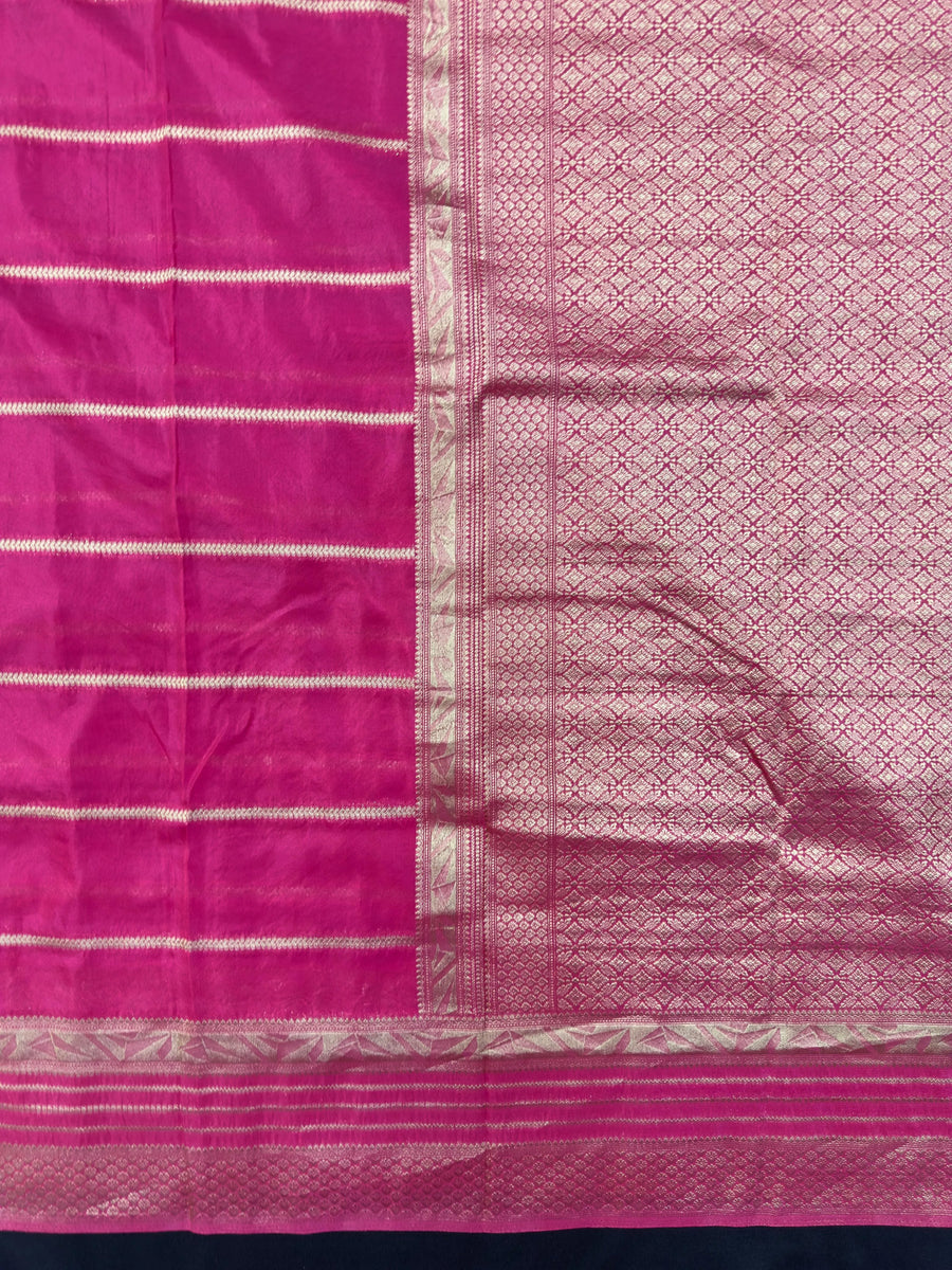 "Semi Banarasi Georgette Saree with intricate designs, perfect for daily wear and ethnic elegance. Lightweight, comfortable fabric ideal for casual and semi-formal occasions."