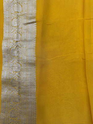 "Premium Pure Viscose Semi Banarasi Saree in vibrant colors with intricate woven patterns, showcasing traditional ethnic wear with a modern touch."