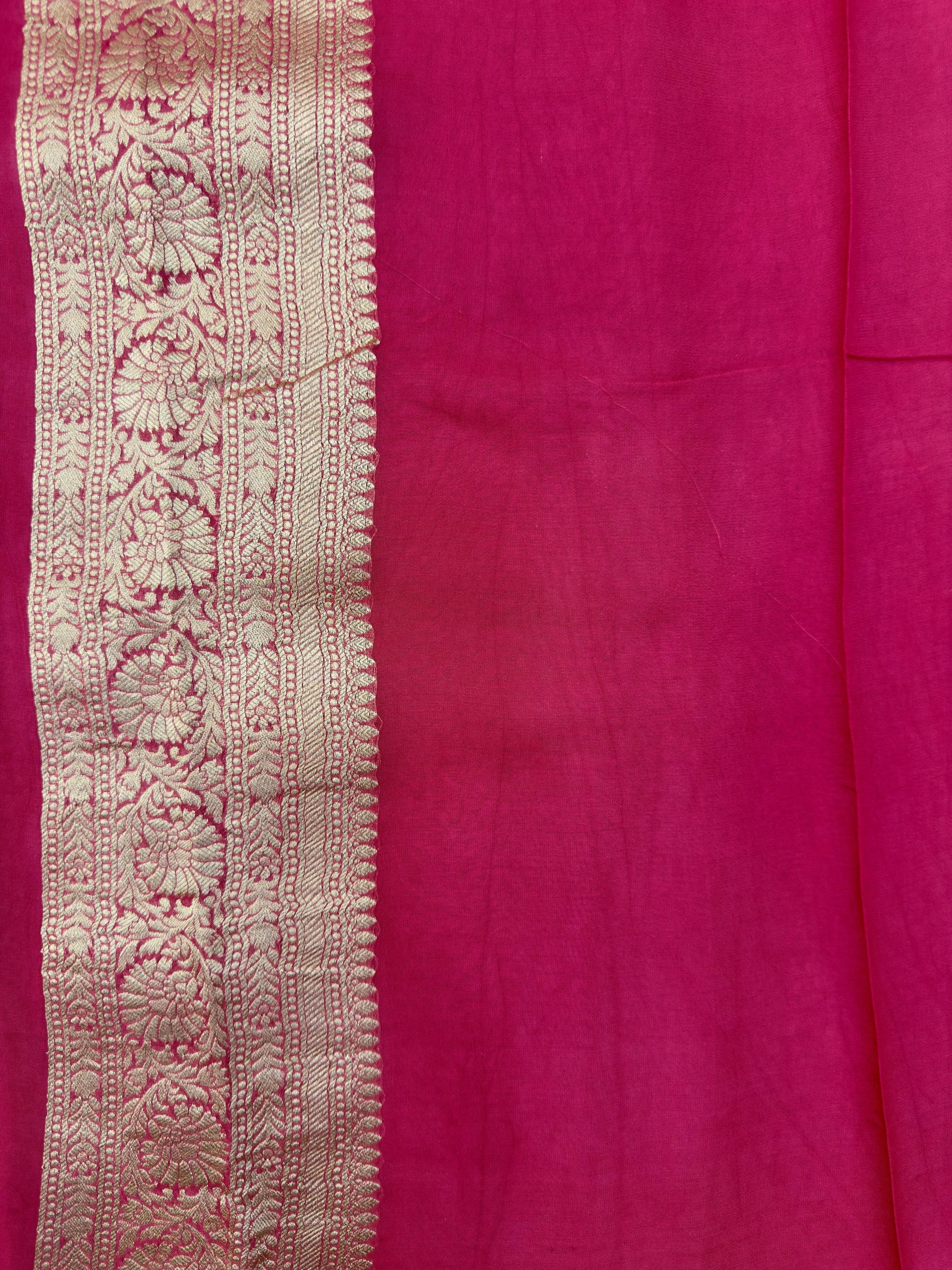 "Premium Pure Viscose Semi Banarasi Saree in vibrant colors with intricate woven patterns, showcasing traditional ethnic wear with a modern touch."