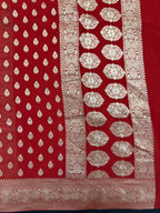 Premium Pure Viscose Semi Banarasi Saree –  Ethnic Wear