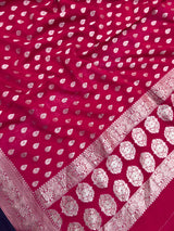 Premium Pure Viscose Semi Banarasi Saree –  Ethnic Wear