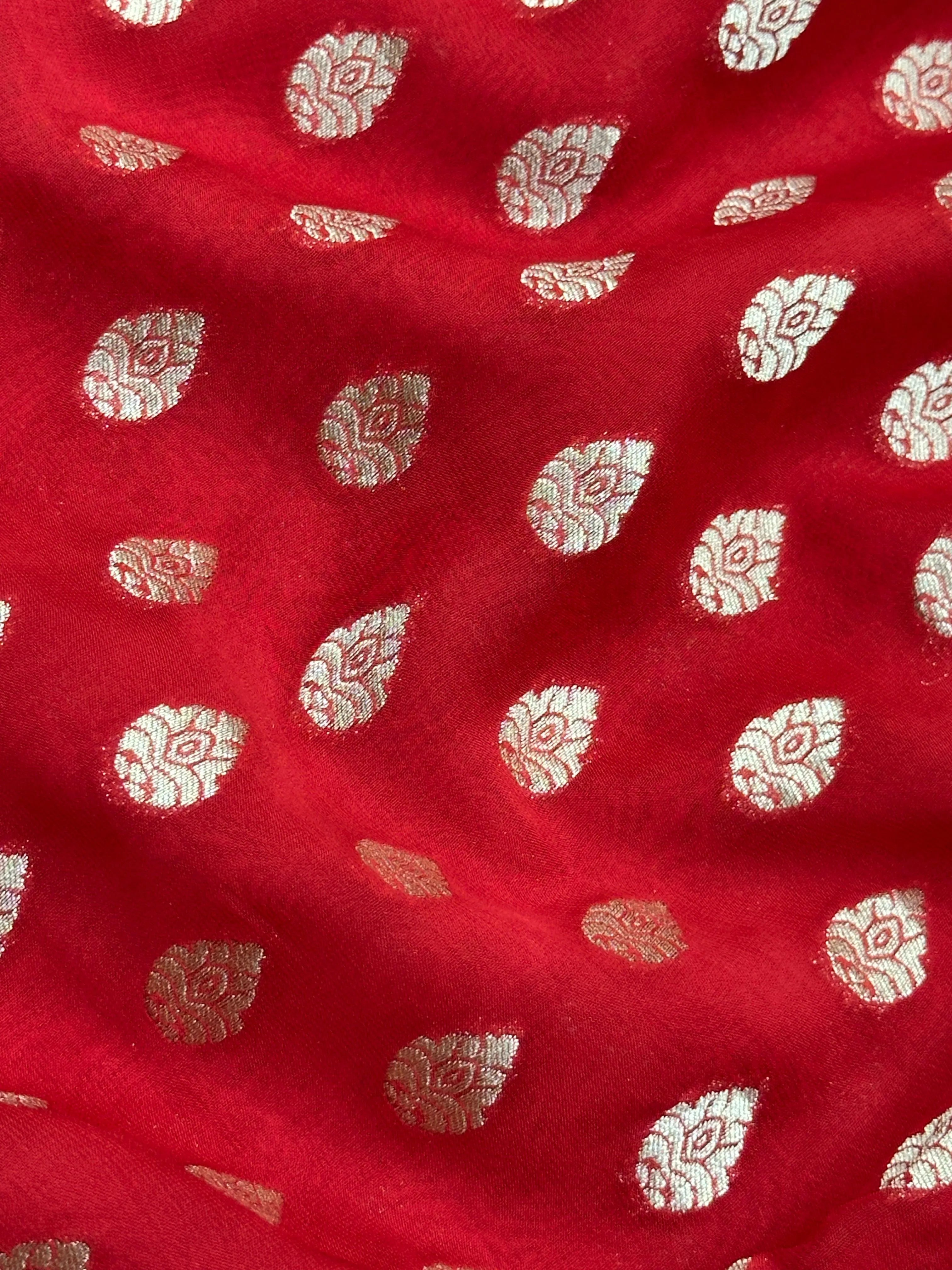 Premium Pure Viscose Semi Banarasi Saree –  Ethnic Wear