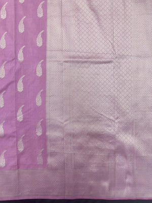 Women's Semi Banarasi Silk Saree with Intricate Zari Work – Traditional Festive Wear