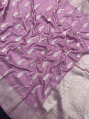Women's Semi Banarasi Silk Saree with Intricate Zari Work – Traditional Festive Wear