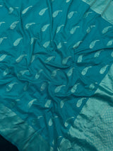 Women's Semi Banarasi Silk Saree with Intricate Zari Work – Traditional Festive Wear