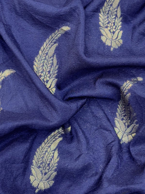 Women's Semi Banarasi Silk Saree with Intricate Zari Work – Traditional Festive Wear