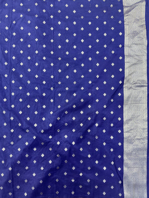 Women's Semi Banarasi Silk Saree with Intricate Zari Work – Traditional Festive Wear