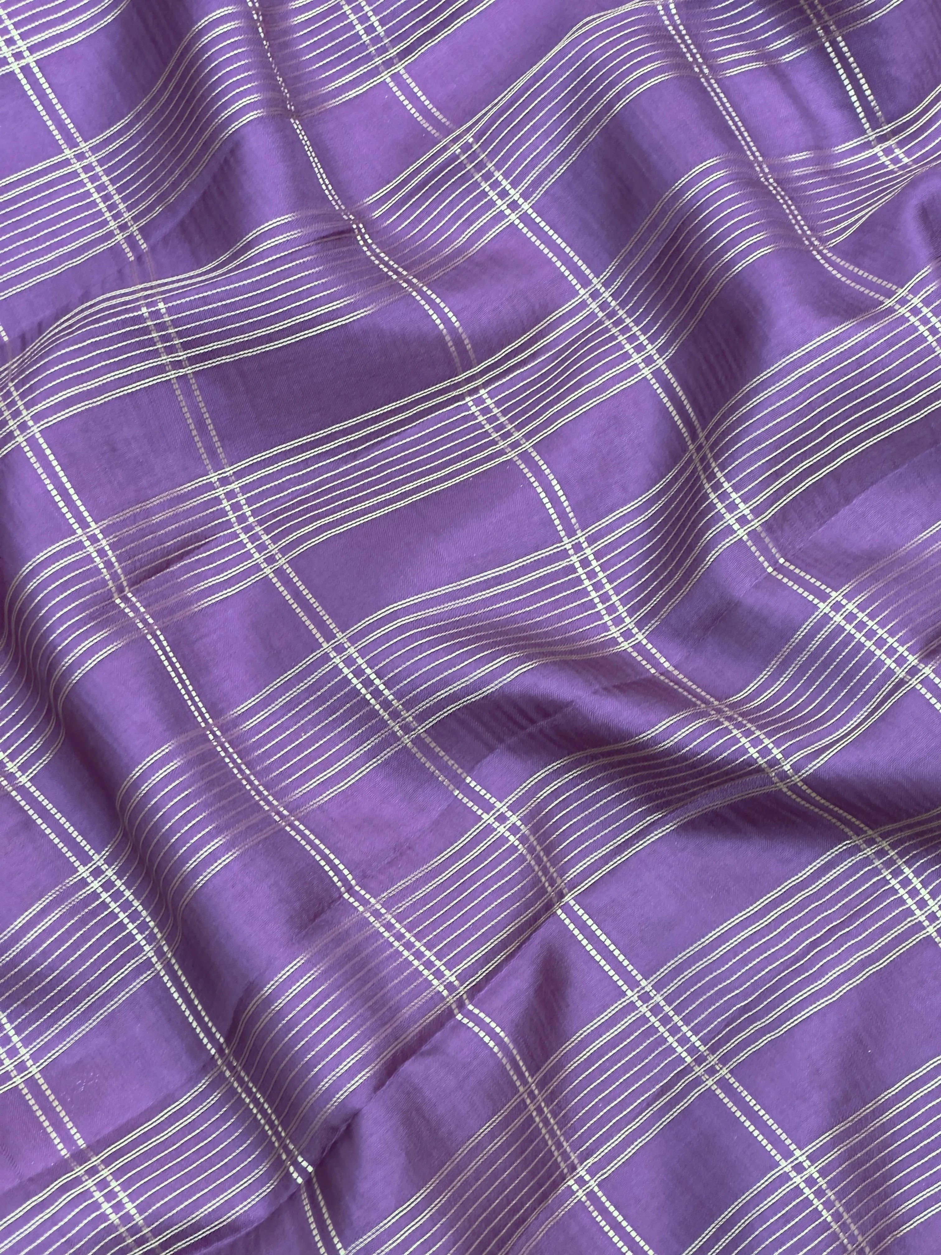 Women's Semi Banarasi Silk Saree with Intricate Zari Work – Traditional Festive Wear