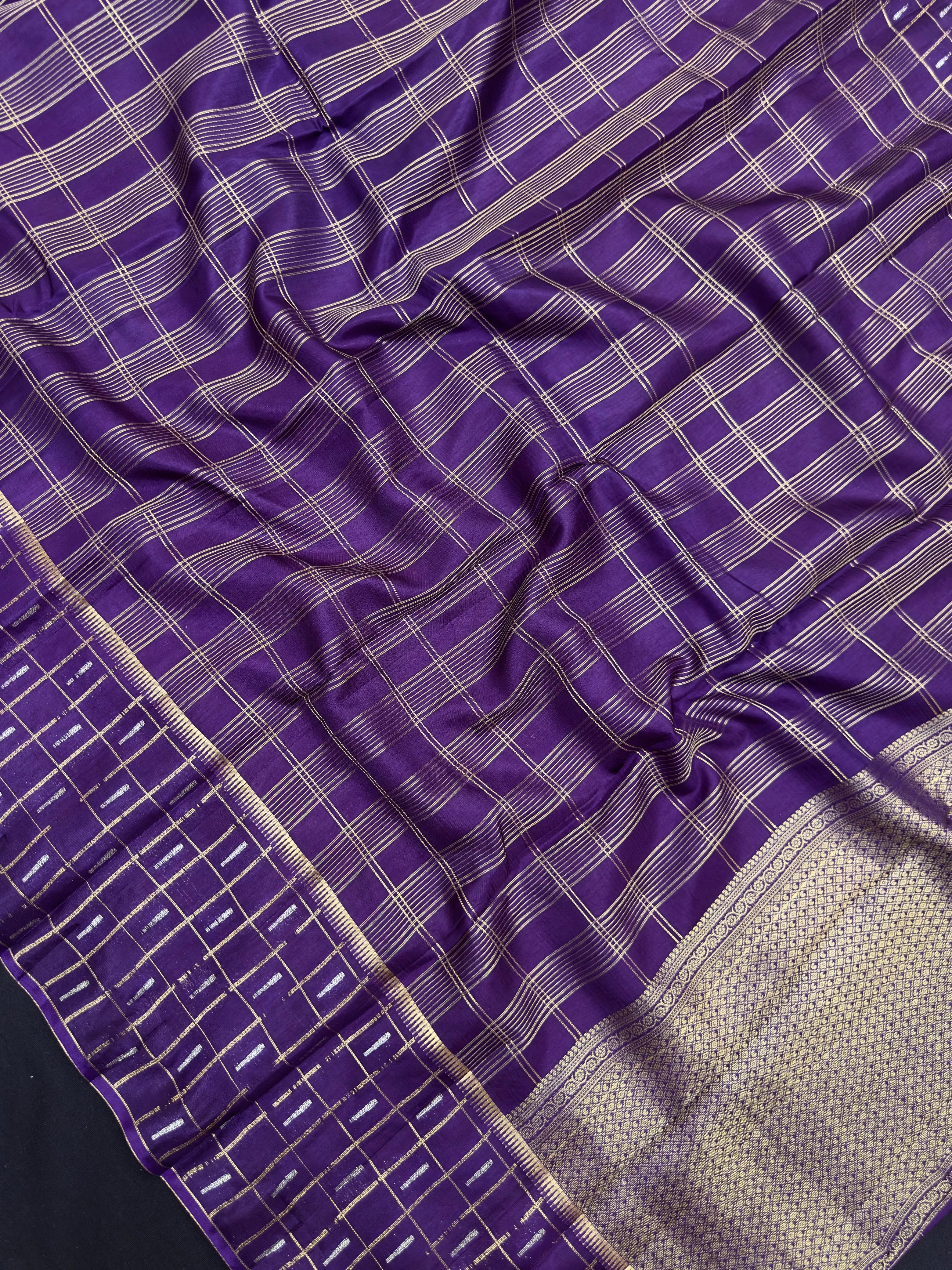 Women's Semi Banarasi Silk Saree with Intricate Zari Work – Traditional Festive Wear