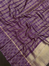Women's Semi Banarasi Silk Saree with Intricate Zari Work – Traditional Festive Wear