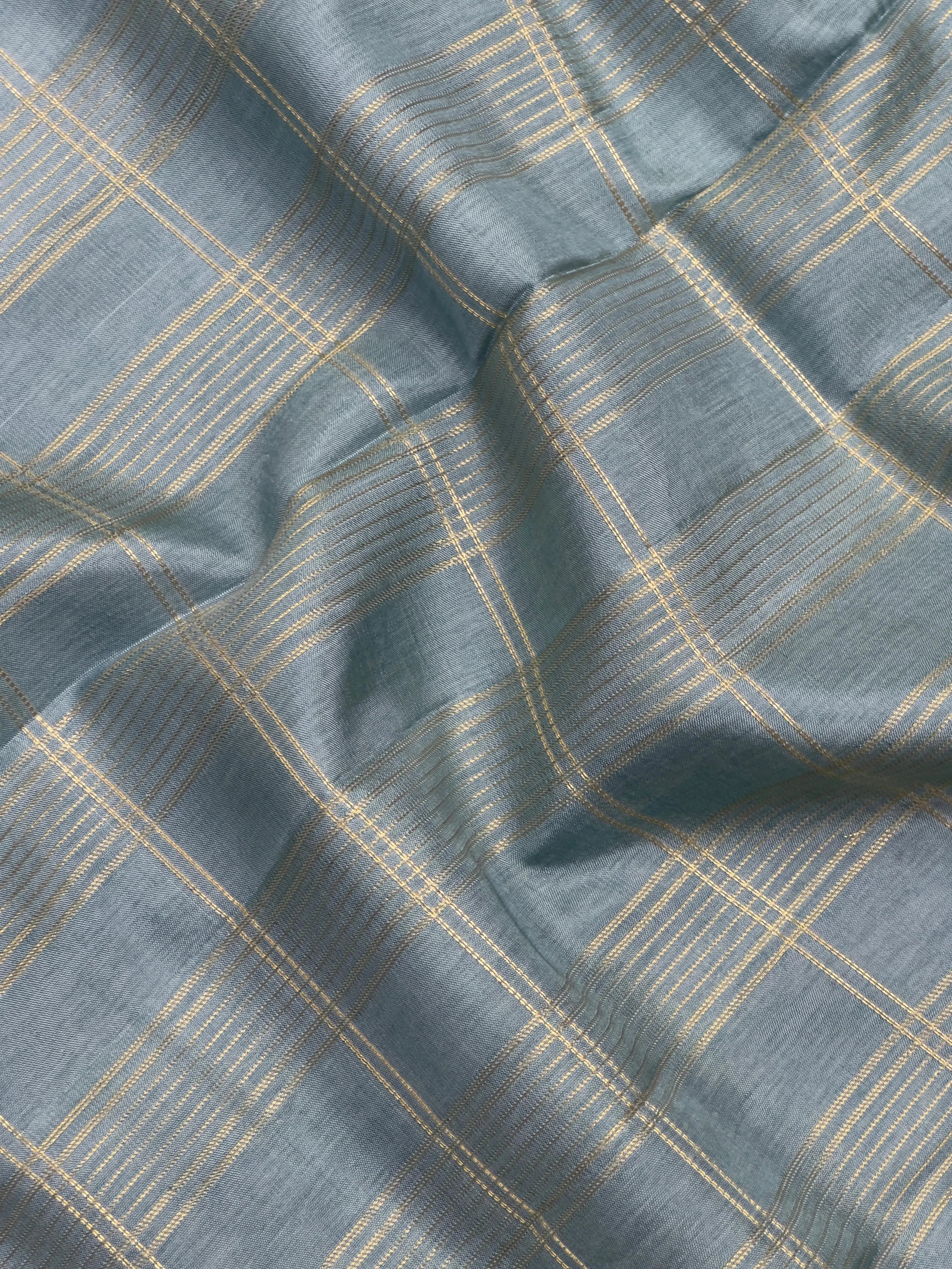 Women's Semi Banarasi Silk Saree with Intricate Zari Work – Traditional Festive Wear