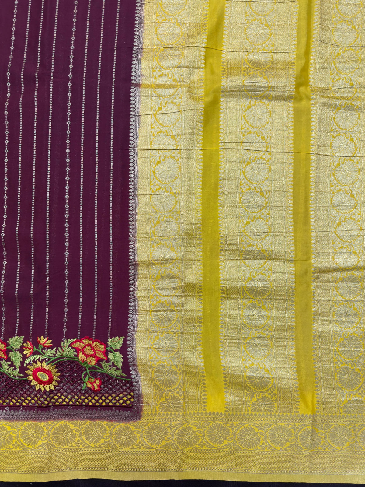 Elegant Semi  Crepe Silk Saree – Perfect for Daily Wear Fashion