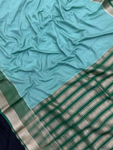 "Elegant semi crepe silk saree with a smooth, lustrous drape, perfect for daily wear and casual or professional settings."