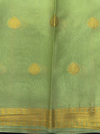 "Elegant Semi Crepe Silk saree with a smooth, lustrous finish, perfect for daily wear, offering a blend of style and comfort."