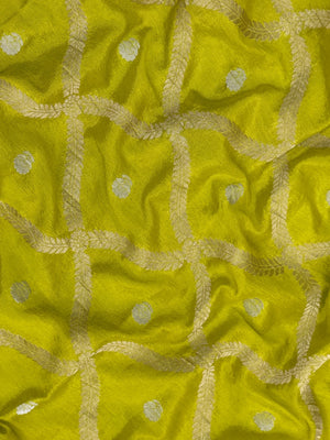 Semi Khaddi georgette saree with soft texture and light zari weaving – perfect for festive and ethnic occasions