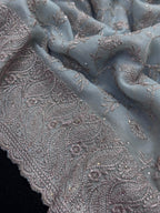 Elegant Semi-Georgette Saree – Perfect For Party Wear
