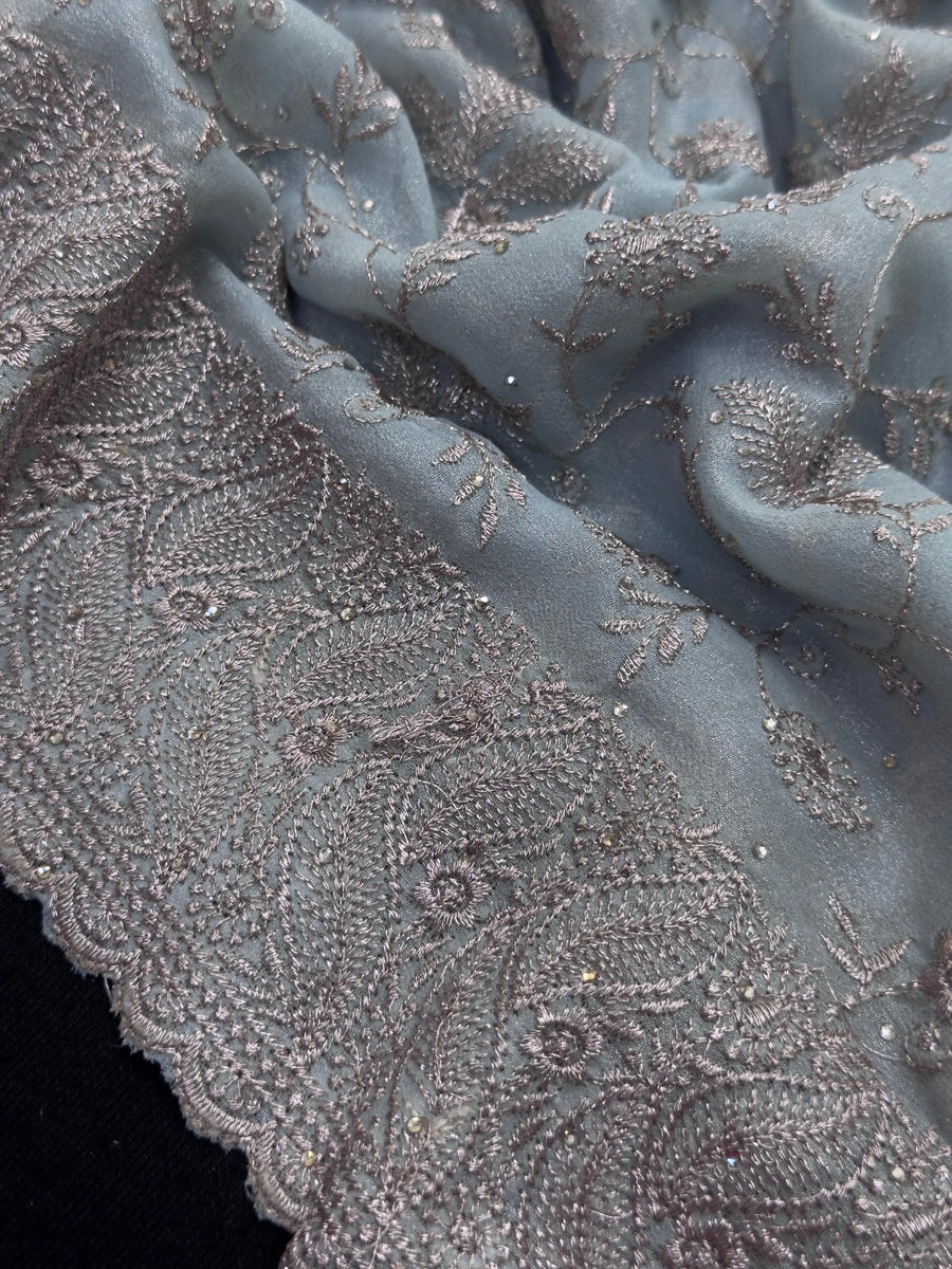 Elegant Semi-Georgette Saree – Perfect For Party Wear