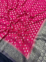 Banarasi Semi Khaddi Butti Georgette Saree