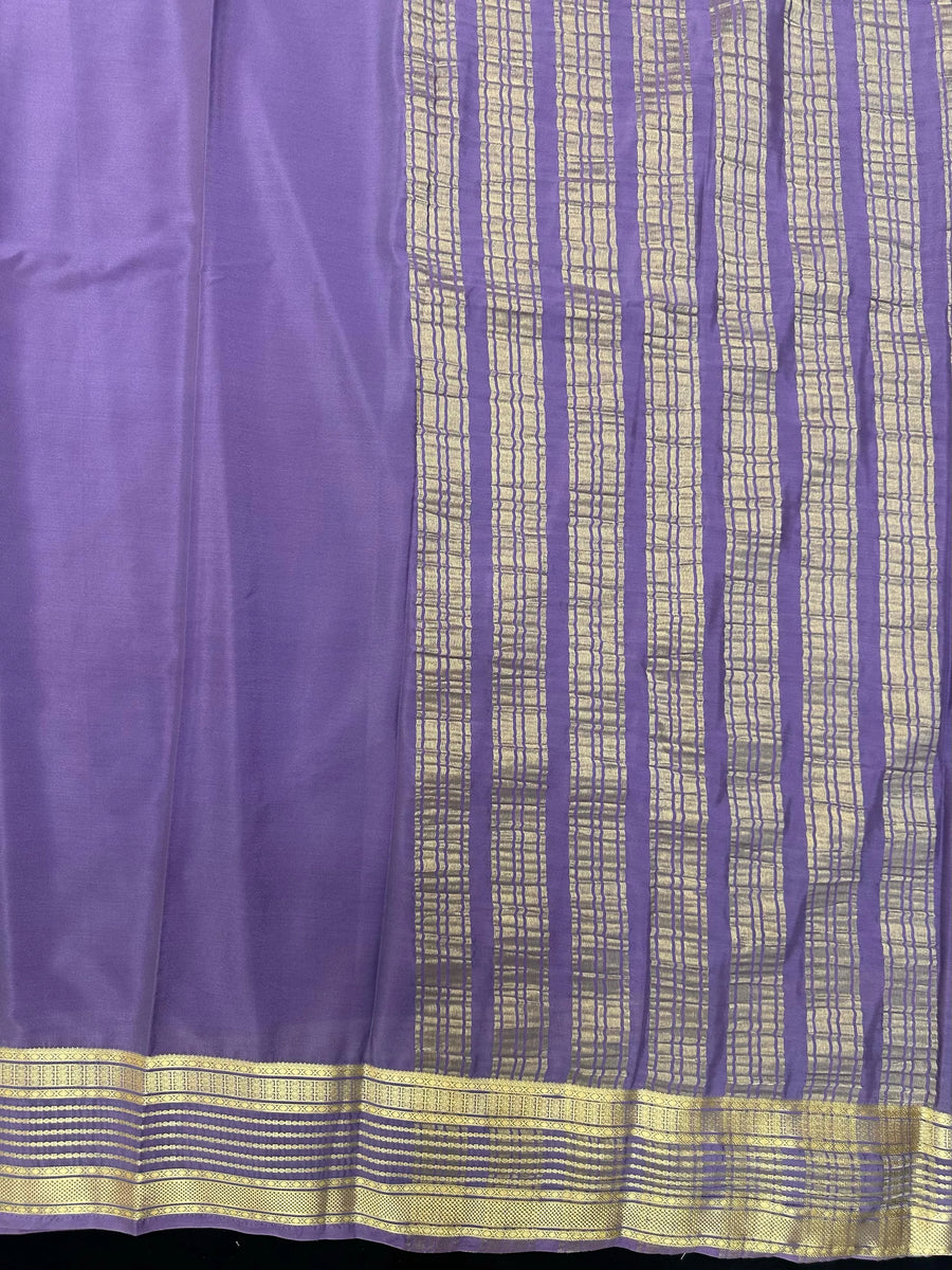 Semi Mysore Silk Saree with South Indian elegance and everyday luxury. Lightweight, smooth, and perfect for casual, office, and festive wear.