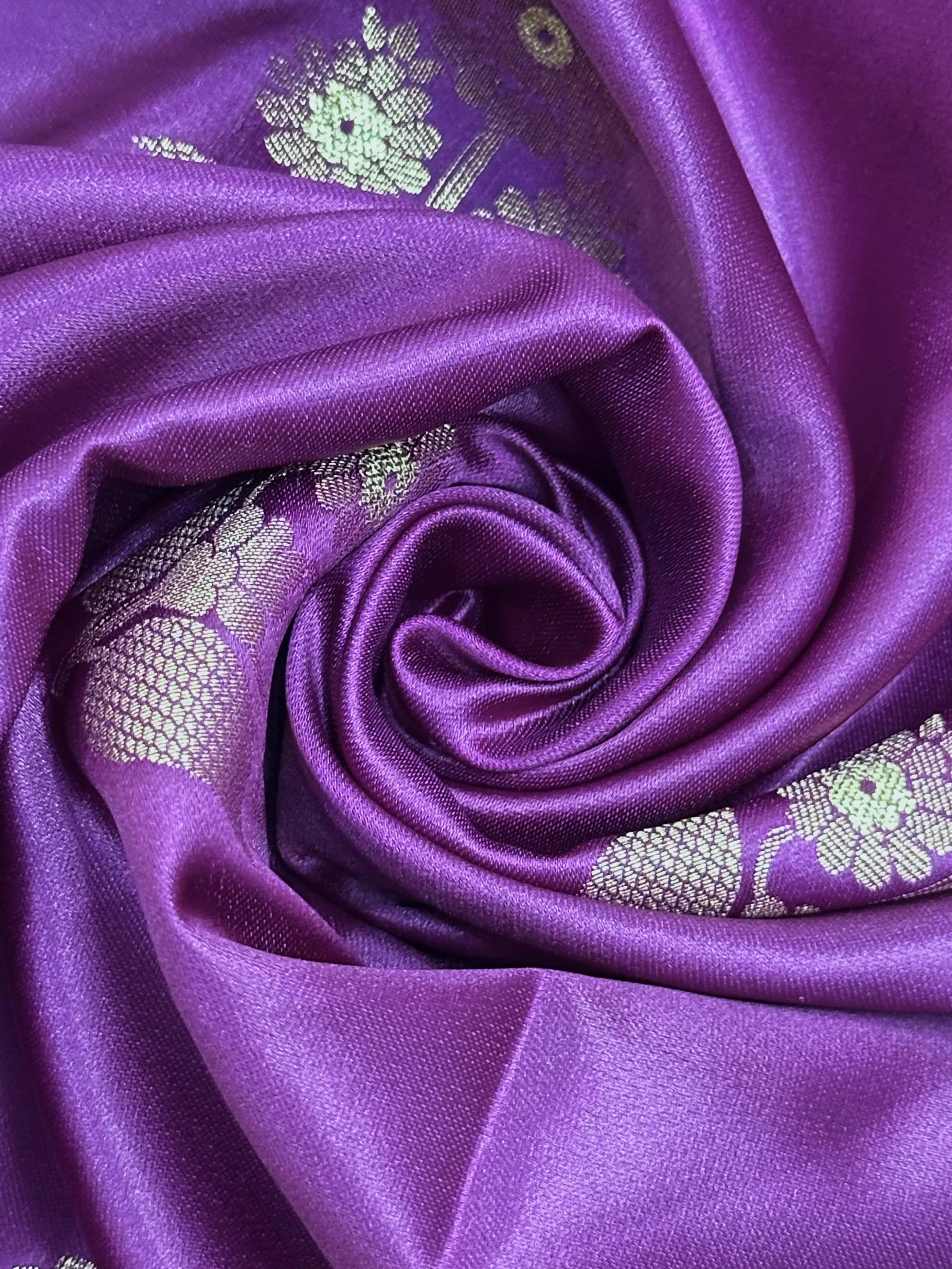 Elegant semi silk saree with soft texture and subtle shine – perfect for daily and festive wear