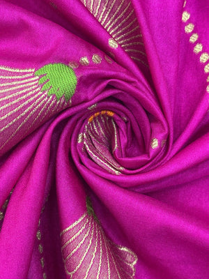 Semi Banarasi Silk Saree