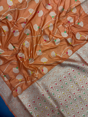 Semi Banarasi Silk Saree