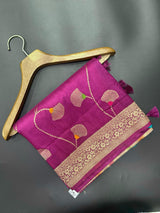 Semi Banarasi Silk Saree