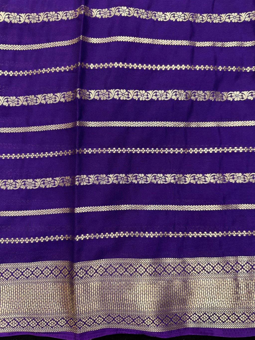 "Elegant Semi Crepe Silk saree with a smooth, lustrous finish, perfect for daily wear, offering a blend of style and comfort."