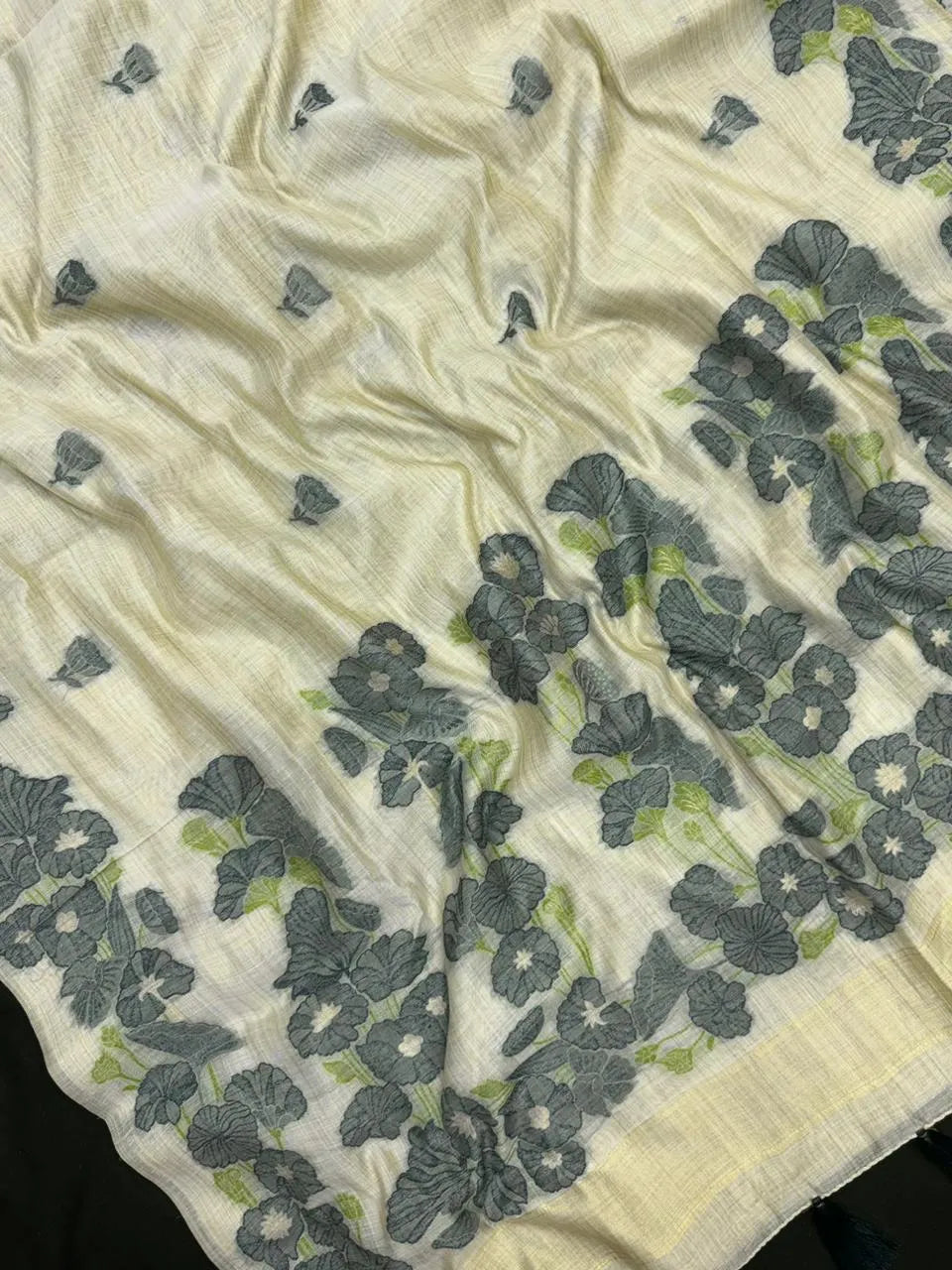 Luxury Tussar Silk Ensemble-Shiv tusser