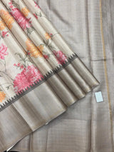 Lightweight Tussar Silk Crepe